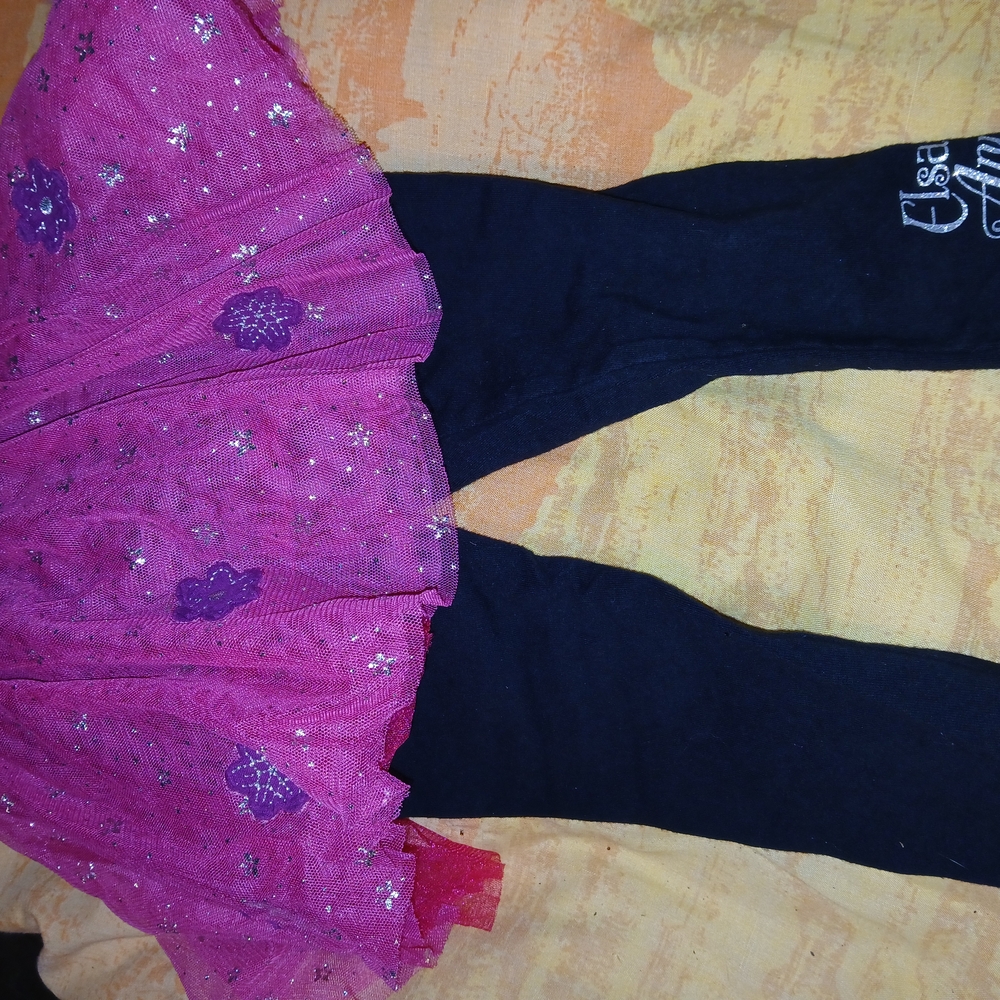 Disney Black and Pink Skirt